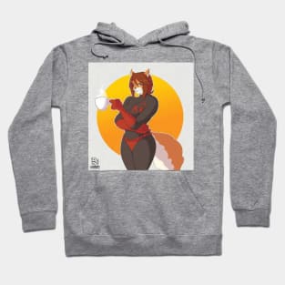 AK Girl Coffee Break (Art by Dedoarts) Hoodie